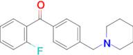 2-fluoro-4'-piperidinomethyl benzophenone