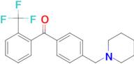 4'-piperidinomethyl-2-trifluoromethylbenzophenone