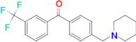 4'-piperidinomethyl-3-trifluoromethylbenzophenone