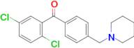 2,5-dichloro-4'-piperidinomethyl benzophenone