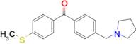 4-pyrrolidinomethyl-4'-thiomethylbenzophenone