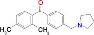 2,4-dimethyl-4'-pyrrolidinomethyl benzophenone