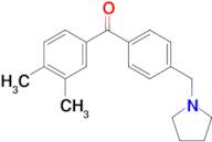 3,4-dimethyl-4'-pyrrolidinomethyl benzophenone