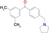 3,5-dimethyl-4'-pyrrolidinomethyl benzophenone