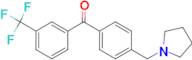 4'-pyrrolidinomethyl-3-trifluoromethylbenzophenone