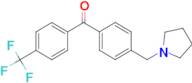 4-pyrrolidinomethyl-4'-trifluoromethylbenzophenone