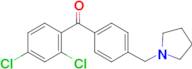 2,4-dichloro-4'-pyrrolidinomethyl benzophenone