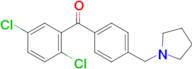 2,5-dichloro-4'-pyrrolidinomethyl benzophenone