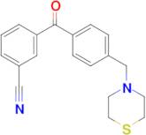3-cyano-4'-thiomorpholinomethyl benzophenone