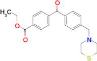 4-carboethoxy-4'-thiomorpholinomethyl benzophenone