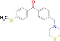 4-thiomethyl-4'-thiomorpholinomethyl benzophenone