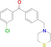 3-chloro-4'-thiomorpholinomethyl benzophenone