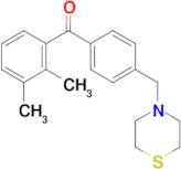 2,3-dimethyl-4'-thiomorpholinomethyl benzophenone