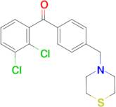 2,3-dichloro-4'-thiomorpholinomethyl benzophenone