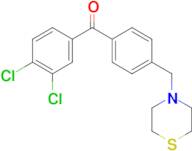 3,4-dichloro-4'-thiomorpholinomethyl benzophenone