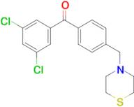 3,5-dichloro-4'-thiomorpholinomethyl benzophenone