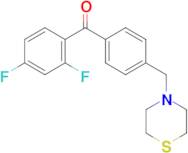 2,4-difluoro-4'-thiomorpholinomethyl benzophenone