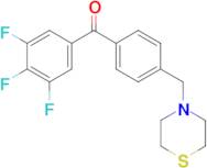 4'-thiomorpholinomethyl-3,4,5-trifluorobenzophenone