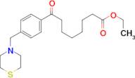 ethyl 8-oxo-8-[4-(thiomorpholinomethyl)phenyl]octanoate