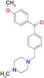 4-methoxy-4'-(4-methylpiperazinomethyl) benzophenone