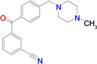 3-cyano-4'-(4-methylpiperazinomethyl) benzophenone