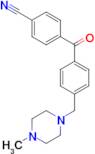 4-cyano-4'-(4-methylpiperazinomethyl) benzophenone