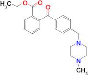 2-Carboethoxy-4'-(4-methylpiperazinomethyl) benzophenone