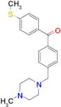 4-(4-methylpiperazinomethyl)-4'-thiomethylbenzophenone