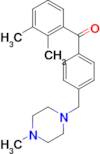 2,3-dimethyl-4'-(4-methylpiperazinomethyl) benzophenone