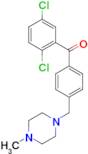 2,5-dichloro-4'-(4-methylpiperazinomethyl) benzophenone
