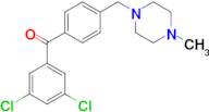 3,5-dichloro-4'-(4-methylpiperazinomethyl) benzophenone