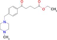 Ethyl 5-[4-(4-methylpiperazinomethyl)phenyl]-5-oxovalerate