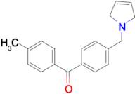4-methyl-4'-(3-pyrrolinomethyl) benzophenone