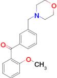 2-methoxy-3'-morpholinomethyl benzophenone