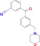 3-cyano-3'-morpholinomethyl benzophenone