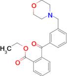 2-carboethoxy-3'-morpholinomethyl benzophenone