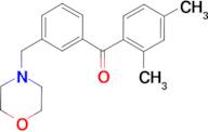 2,4-dimethyl-3'-morpholinomethyl benzophenone