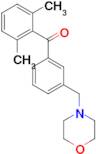 2,6-dimethyl-3'-morpholinomethyl benzophenone