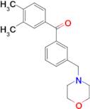 3,4-dimethyl-3'-morpholinomethyl benzophenone