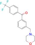 3-morpholinomethyl-4'-trifluoromethylbenzophenone