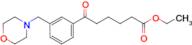 ethyl 6-[3-(morpholinomethyl)phenyl]-6-oxohexanoate