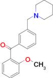 2-methoxy-3'-piperidinomethyl benzophenone