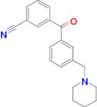 3-cyano-3'-piperidinomethyl benzophenone