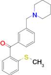 3'-piperidinomethyl-2-thiomethylbenzophenone