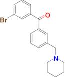3-bromo-3'-piperidinomethyl benzophenone