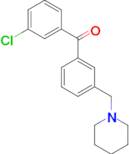 3-chloro-3'-piperidinomethyl benzophenone