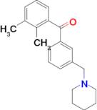 2,3-dimethyl-3'-piperidinomethyl benzophenone