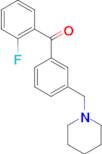 2-fluoro-3'-piperidinomethyl benzophenone