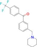 3-piperidinomethyl-4'-trifluoromethylbenzophenone