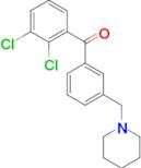 2,3-dichloro-3'-piperidinomethyl benzophenone